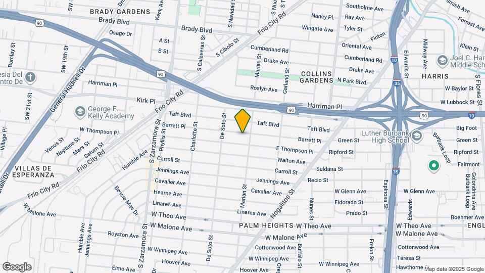 414 Barrett Pl Mapa y Detalles de la Ubicación