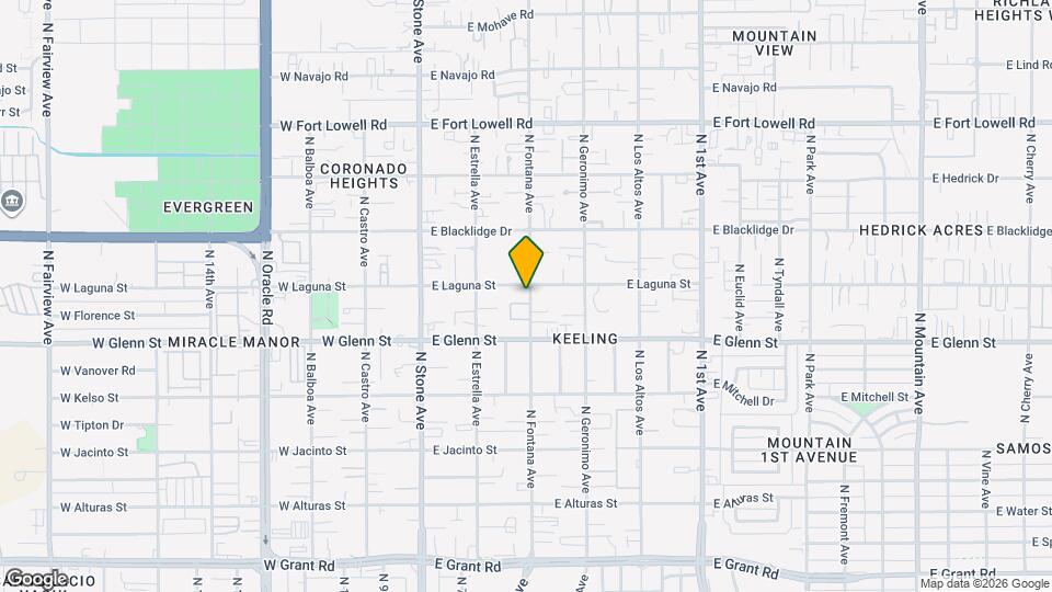 2873 N Fontana Ave Map and Location Details