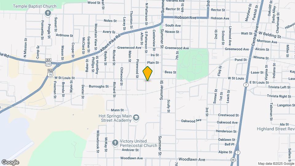 503 S Patterson St, Unit 2 Map and Location Details