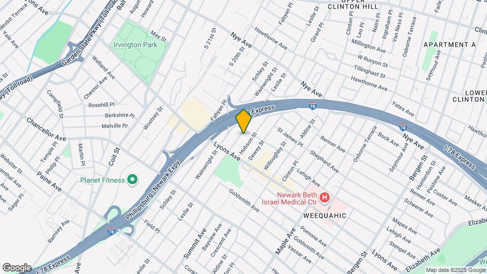 268 Leslie St Map and Location Details