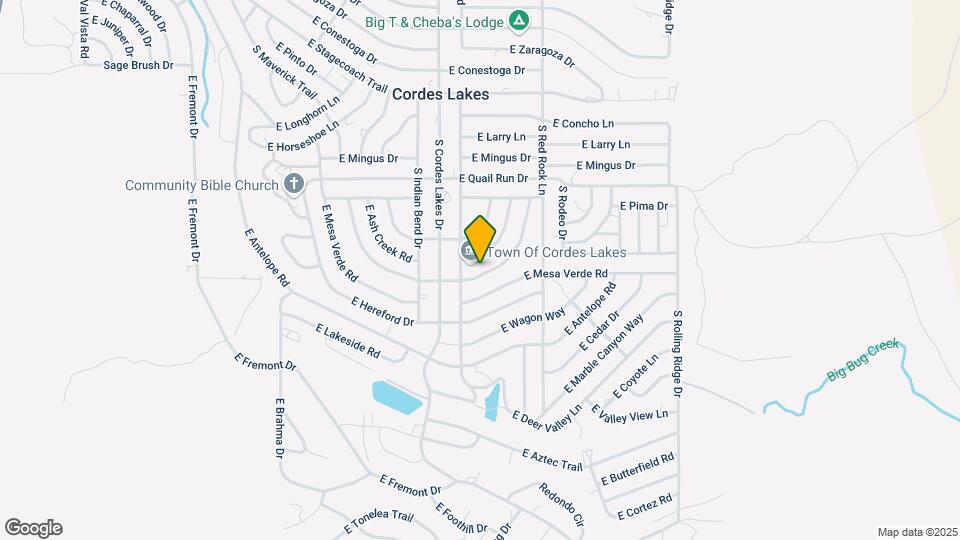 20526 E Cedar Canyon Dr Map and Location Details