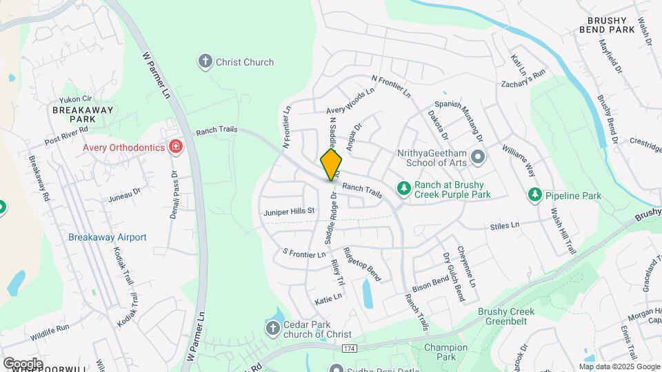 101 Saddle Ridge Dr Map and Location Details