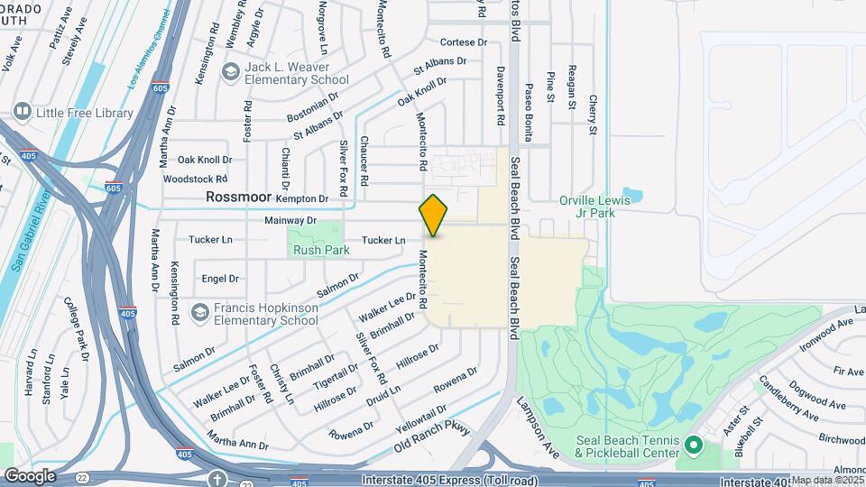 Rossmoor Regency Map and Location Details