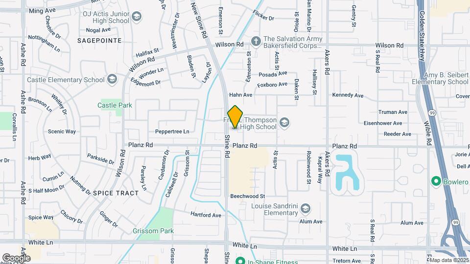 3116 Stine Rd Mapa y Detalles de la Ubicación