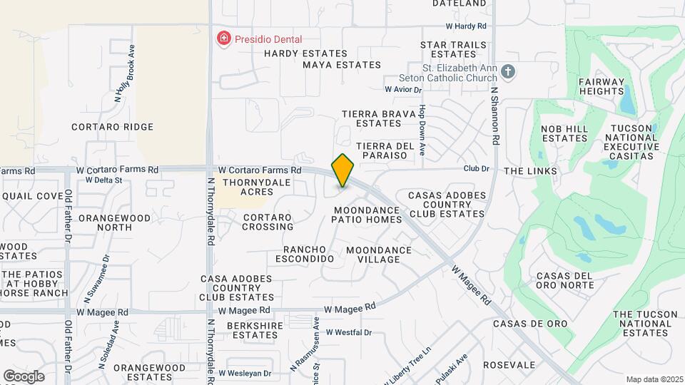 3387 W Broward Trail Map and Location Details