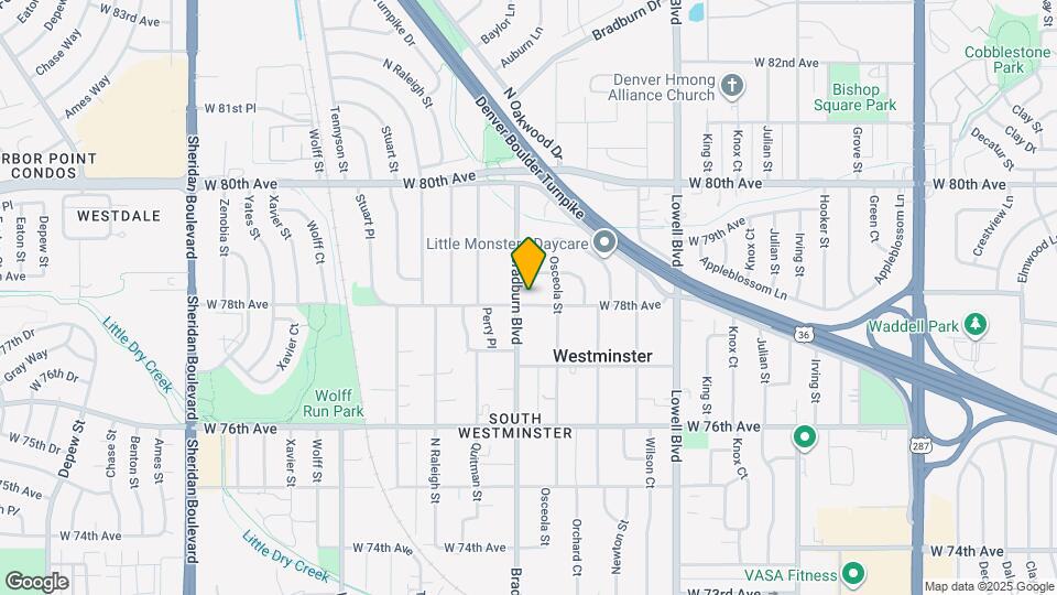 7800 Bradburn Blvd Map and Location Details