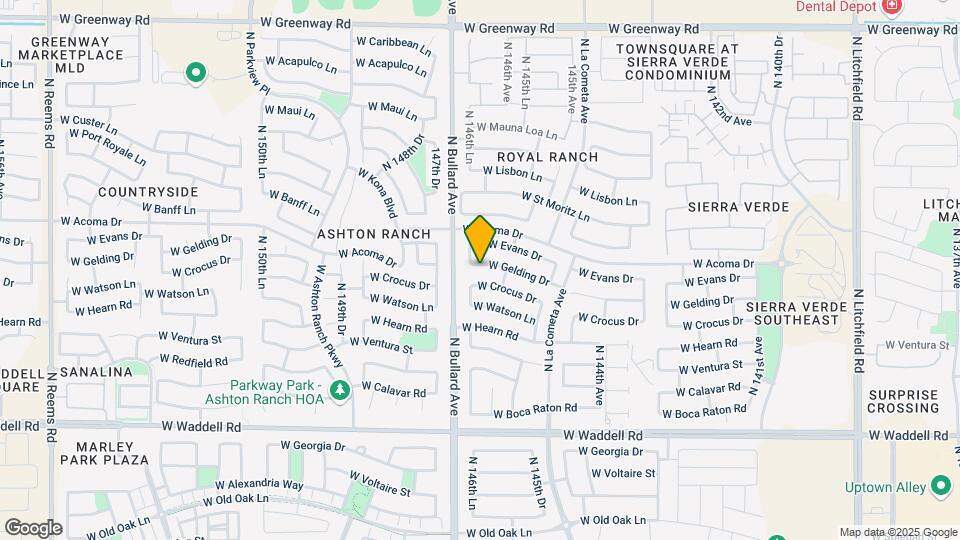 14647 W Gelding Dr Map and Location Details