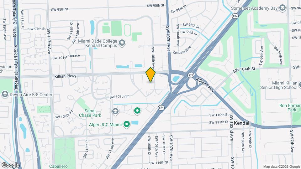 10500 SW 108th Ave, Unit B111 Map and Location Details