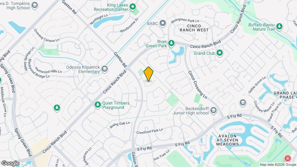 25926 Brad Hurst Ct Map and Location Details