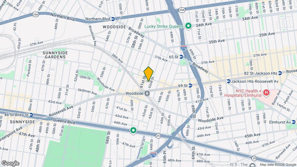 3916 62nd St, Unit 2 FL Map and Location Details