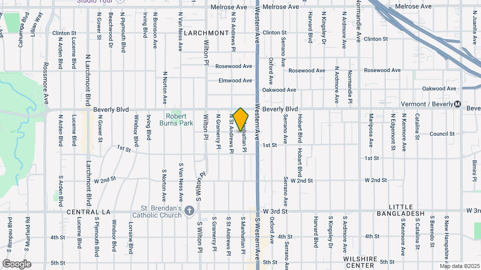 4604 Council St Map and Location Details