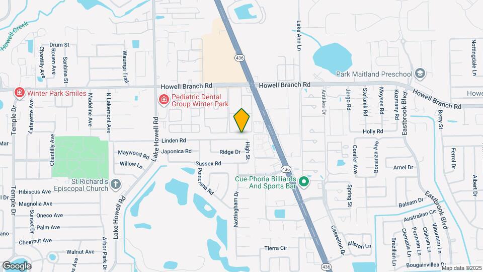 2181 Linden Rd Map and Location Details