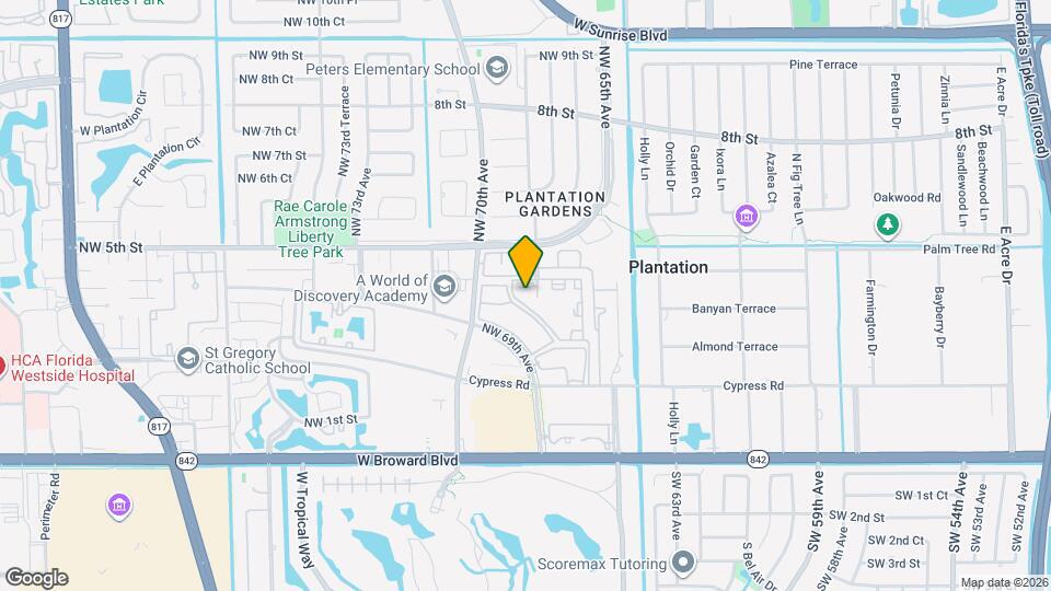 403 NW 68th Ave, Unit 517 Map and Location Details