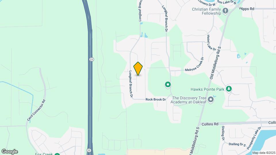 7343 Hilladale Creek Ln Map and Location Details