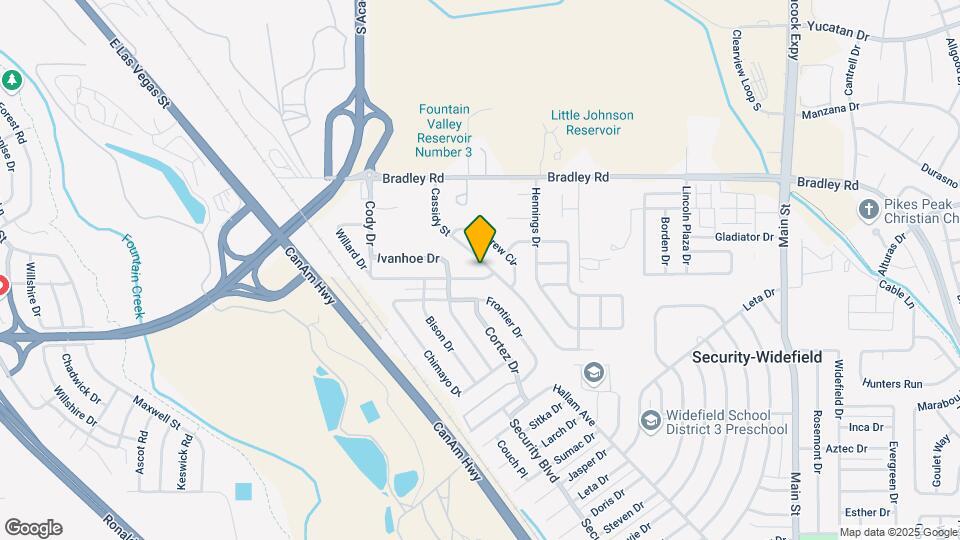 4418 Cassidy St Map and Location Details