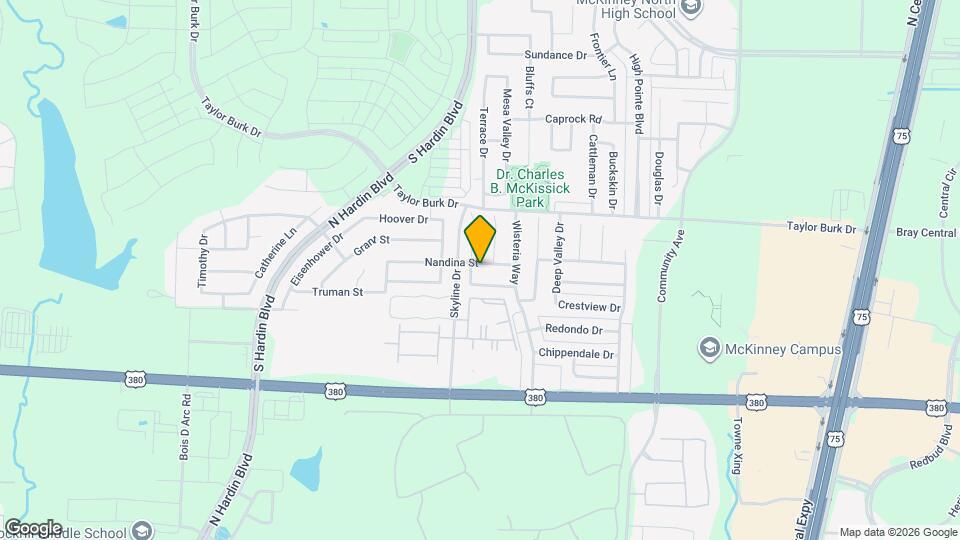 2907 Nandina St Map and Location Details