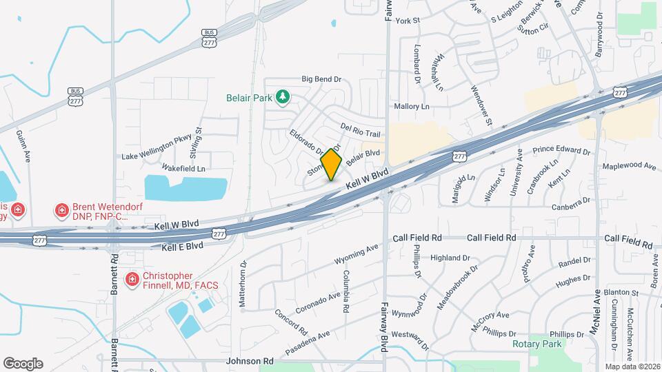 4811 Belair Blvd Map and Location Details