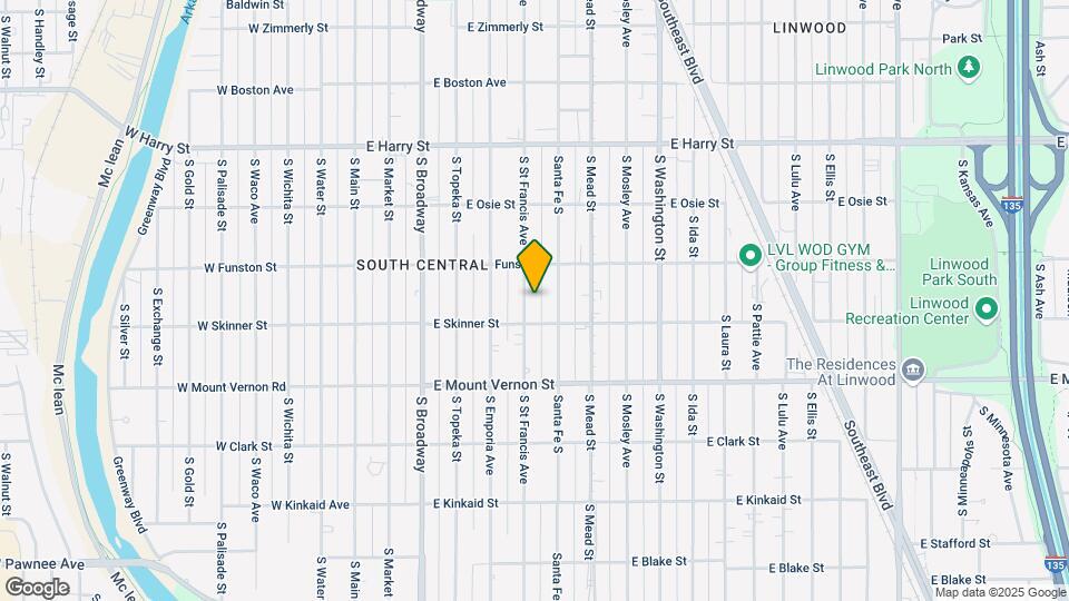 1830 S St Francis Ave Map and Location Details