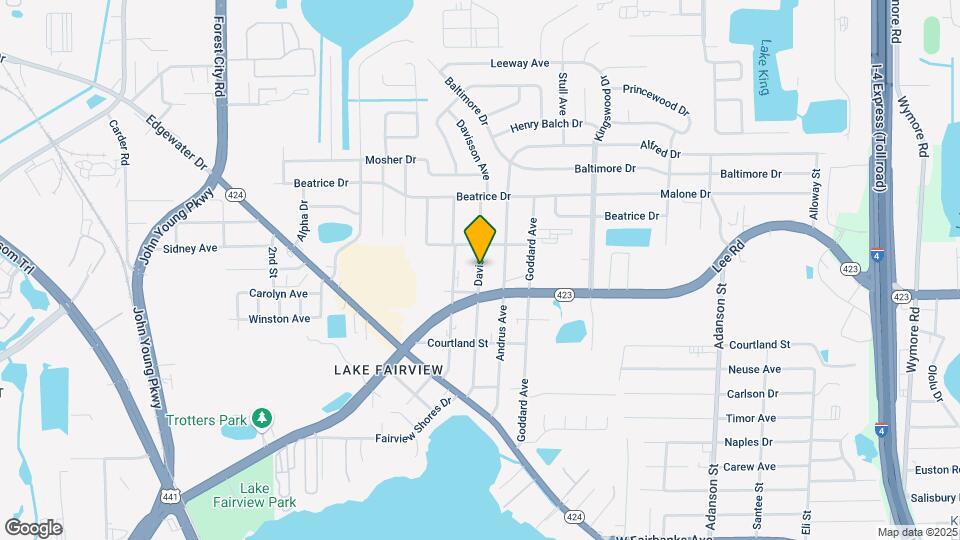 5244 Davisson Ave Mapa y Detalles de la Ubicación