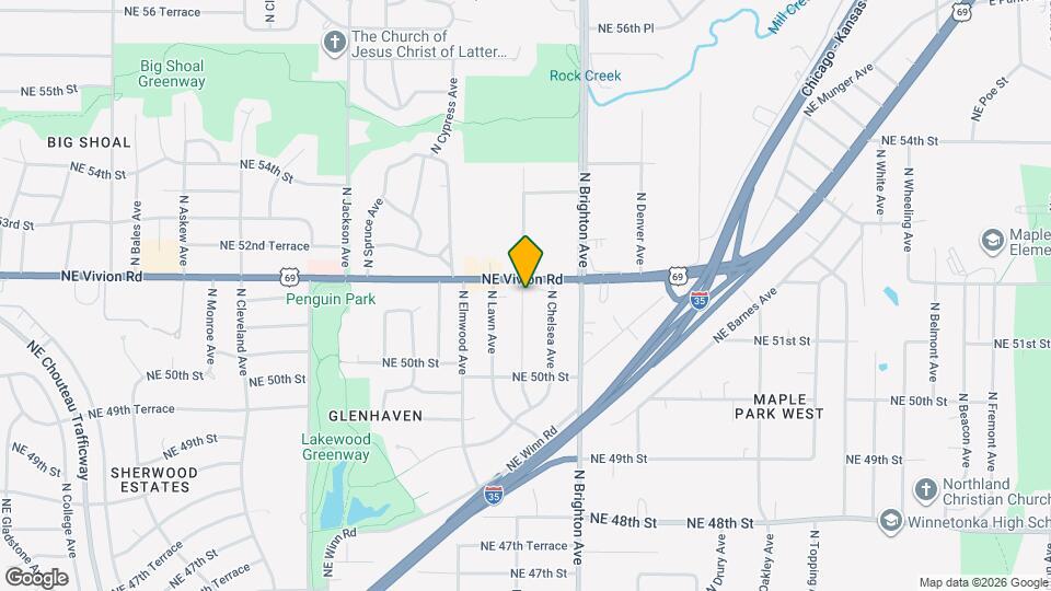 5131 N Lister Ave Mapa y Detalles de la Ubicación