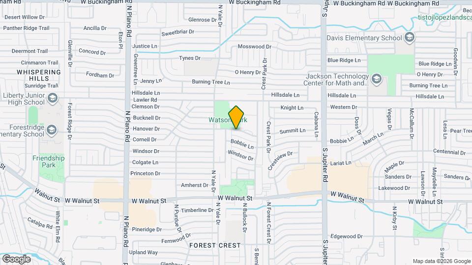 3910 Bucknell Dr Map and Location Details