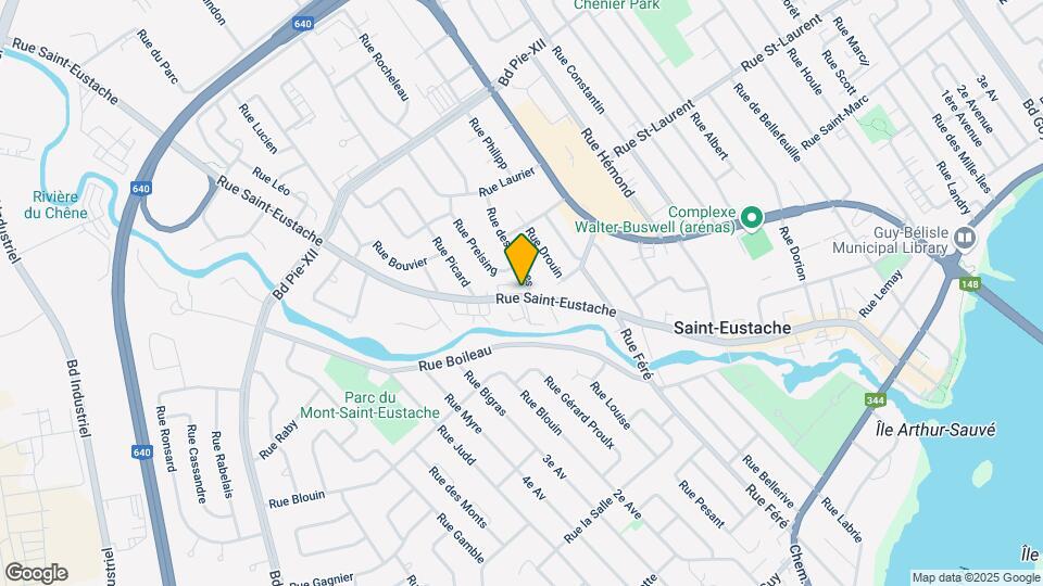 389 Saint-Eustache Map and Location Details