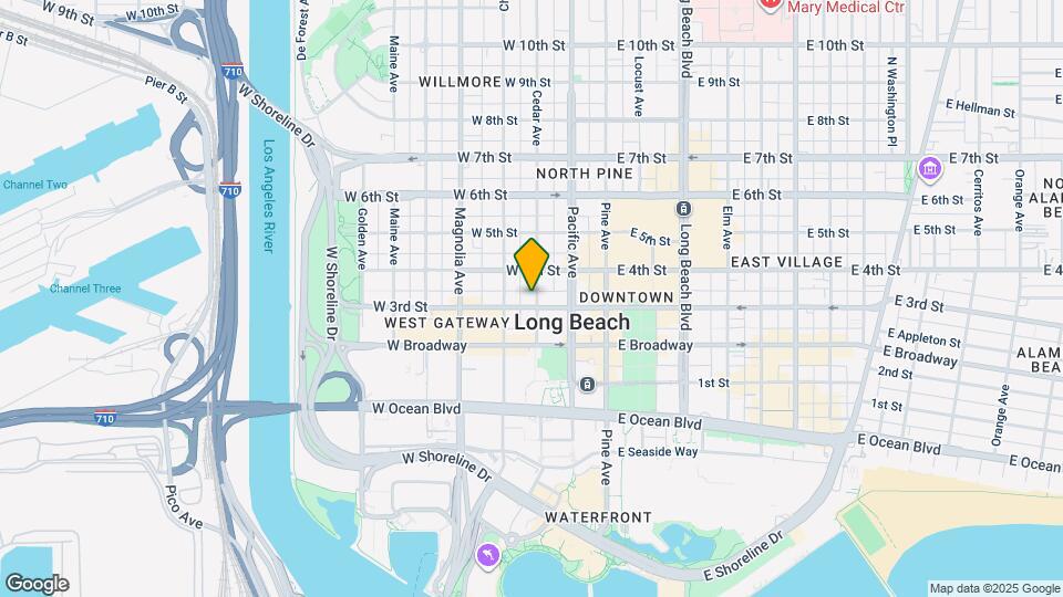 315 W 3rd St Map and Location Details