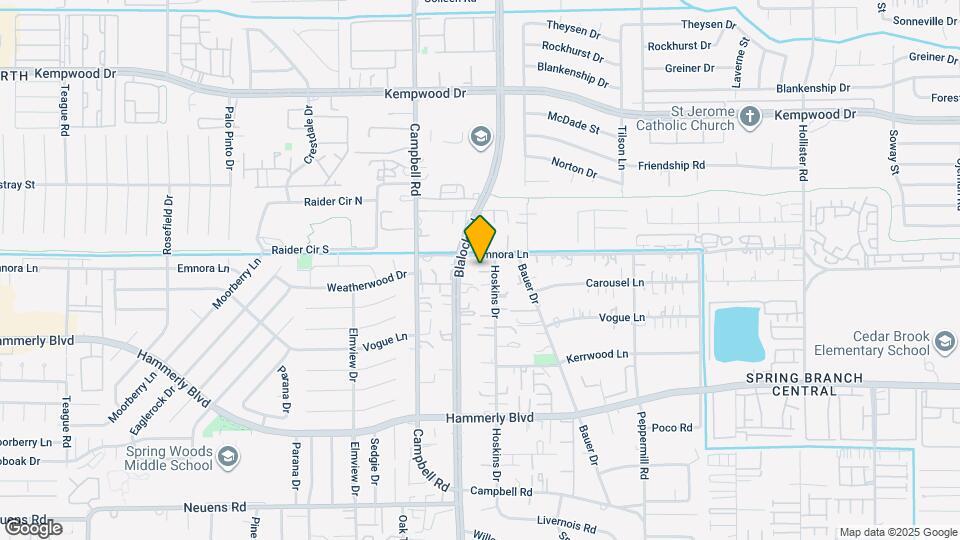 2349 Hoskins Dr Map and Location Details