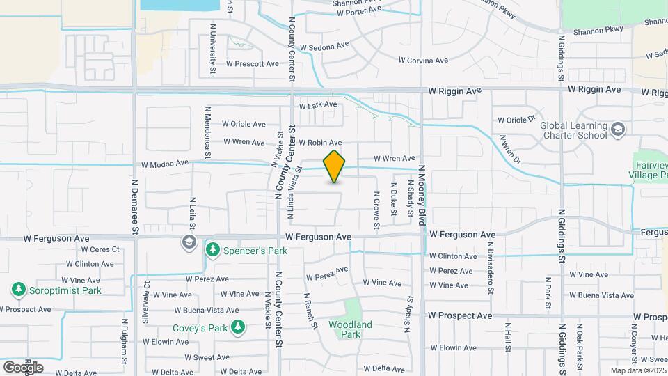 2614 W Oakridge Ave Map and Location Details