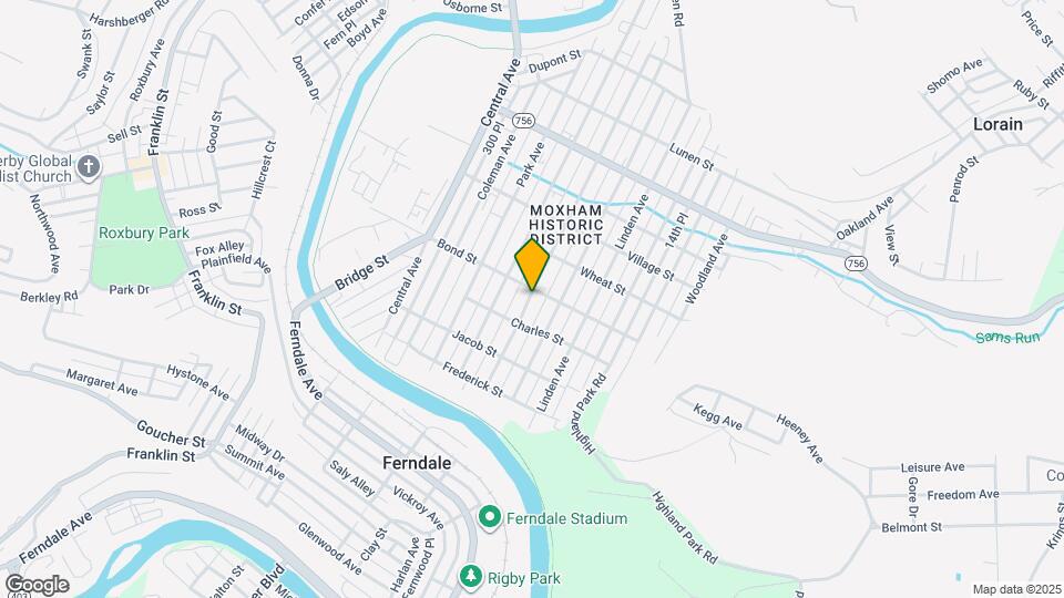 704-706 Cypress Ave Map and Location Details