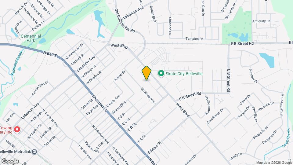 25 Glencoe Dr Map and Location Details