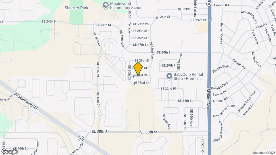 5140 SE 31st St, Unit Unit B Mapa y Detalles de la Ubicación