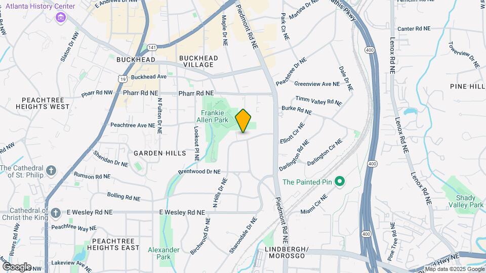 2896 N Hills Dr NE Map and Location Details