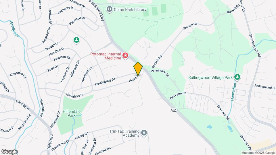 4111 Hoffman Dr Map and Location Details