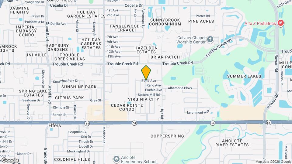 6336 Butte Ave Mapa y Detalles de la Ubicación