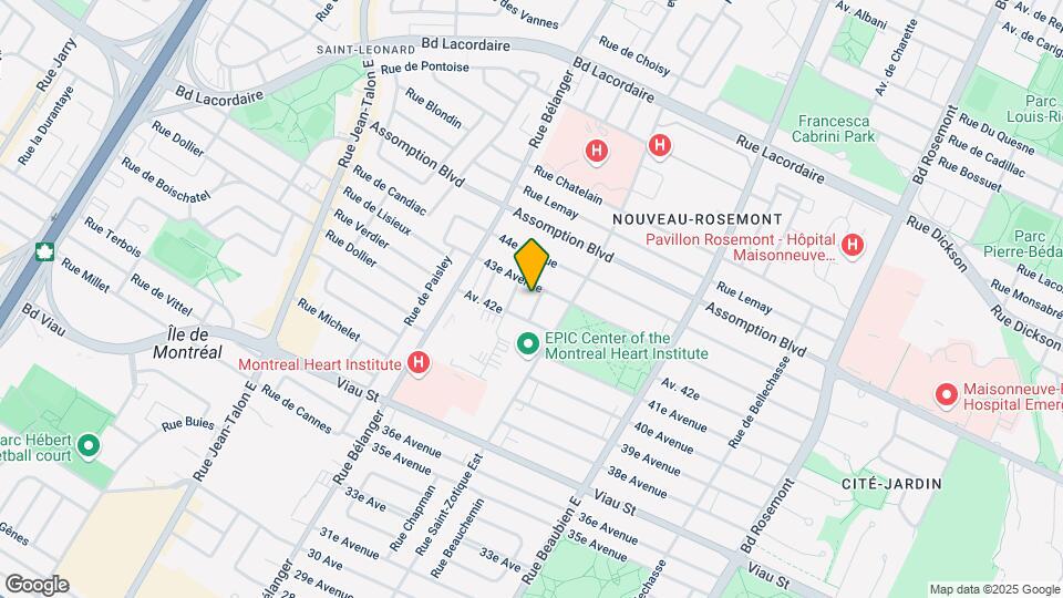 5327 Palmerston Rue Map and Location Details