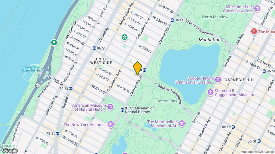 2 W 86th St, Unit SI ID1243906P Map and Location Details