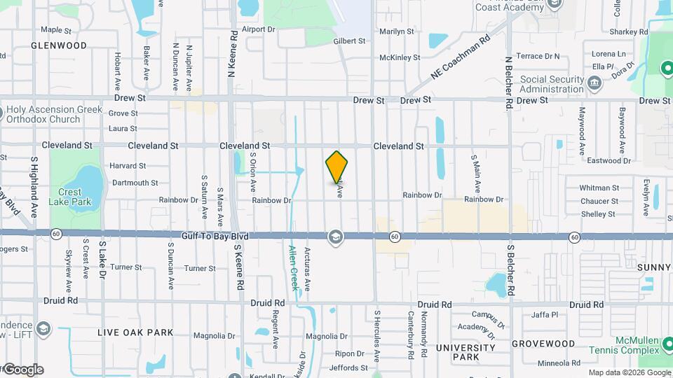 210 S Comet Ave Mapa y Detalles de la Ubicación