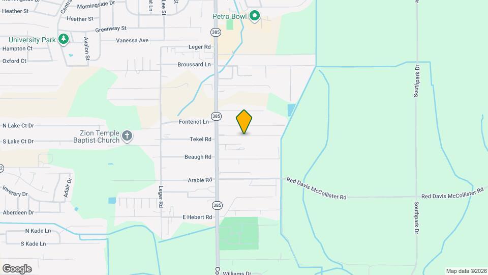 714 Lebleu Rd Map and Location Details