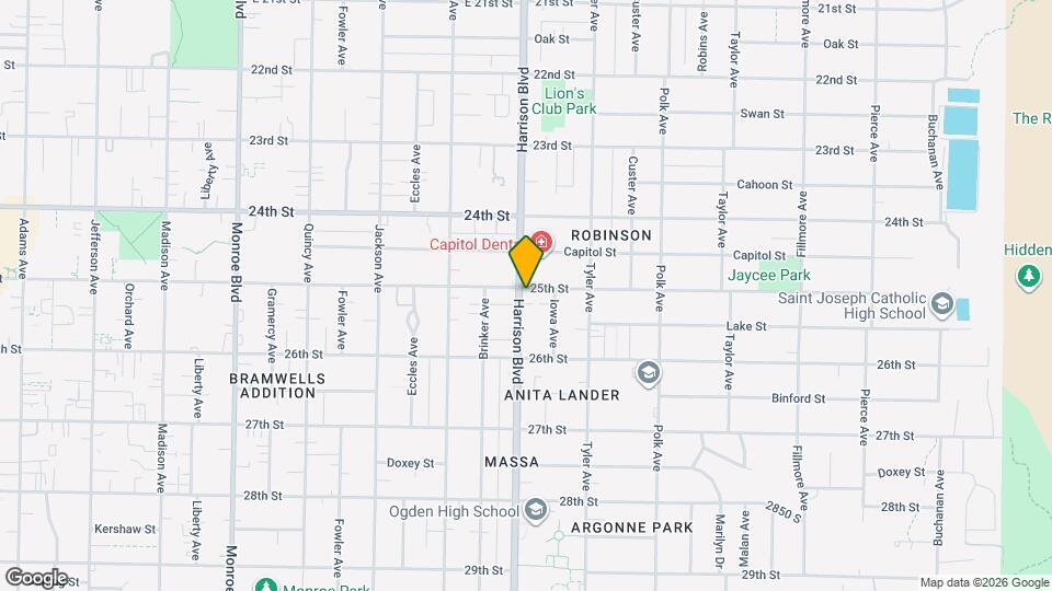 1203 25th St Mapa y Detalles de la Ubicación