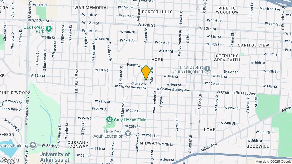 4512 Grand Ave Map and Location Details
