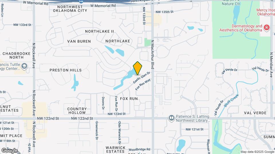 6017 Gaelic Glen Dr Map and Location Details