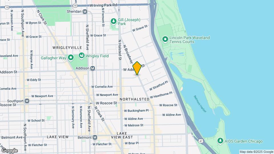 711 W Brompton Ave Map and Location Details