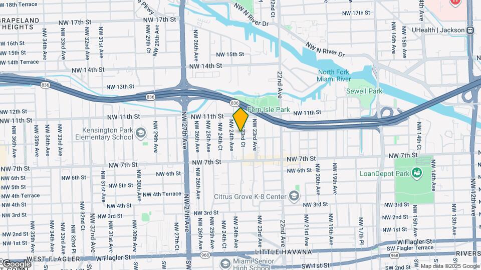 918 NW 23rd Ct, Unit 1 Map and Location Details