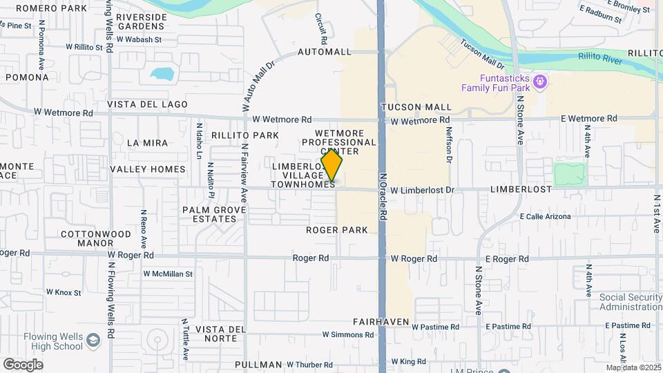540 W Limberlost Dr Mapa y Detalles de la Ubicación