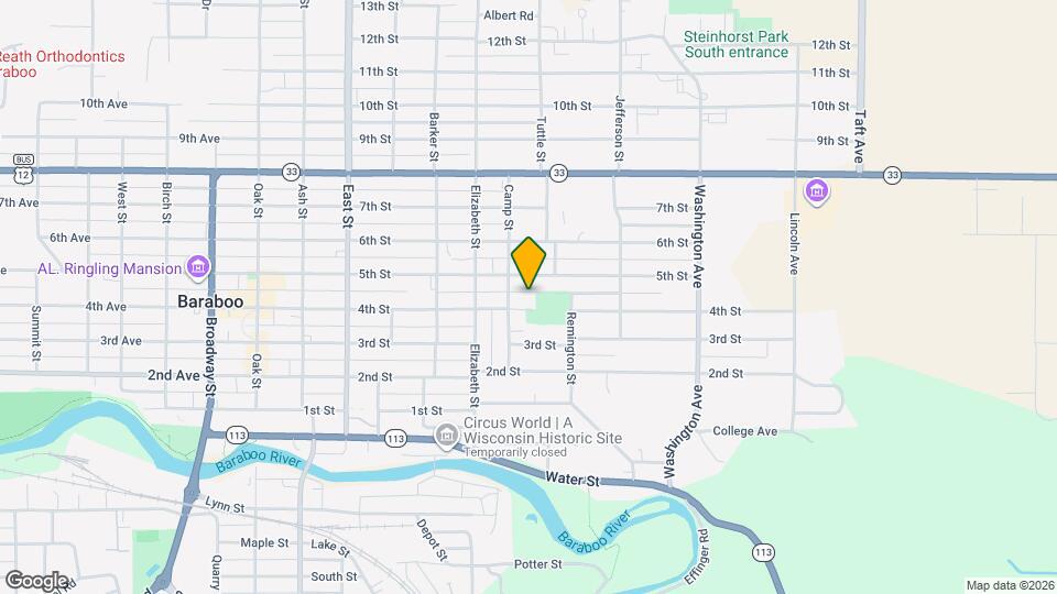 703 4th St Map and Location Details