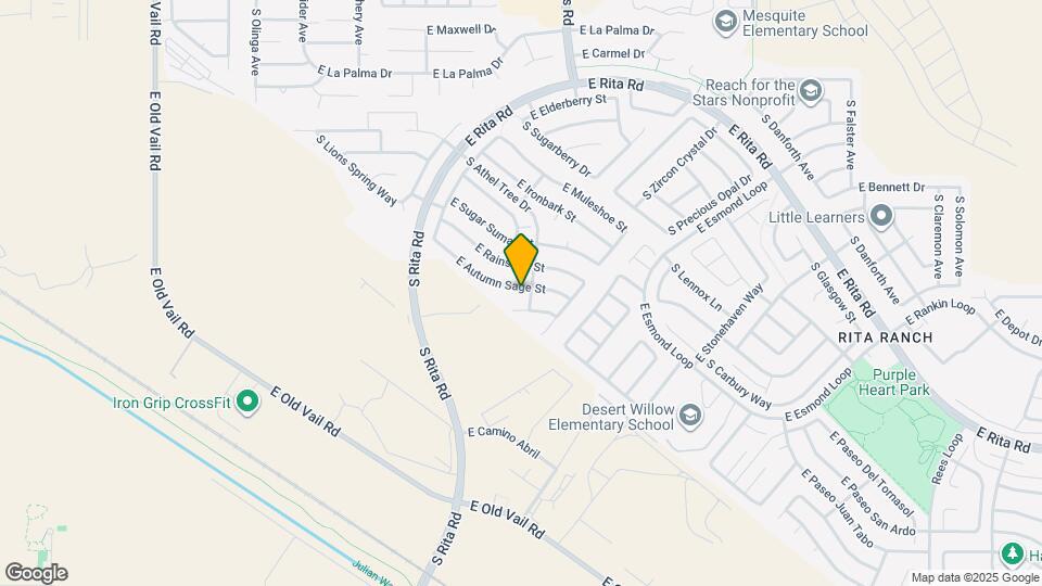 9078 E Autumn Sage St Map and Location Details