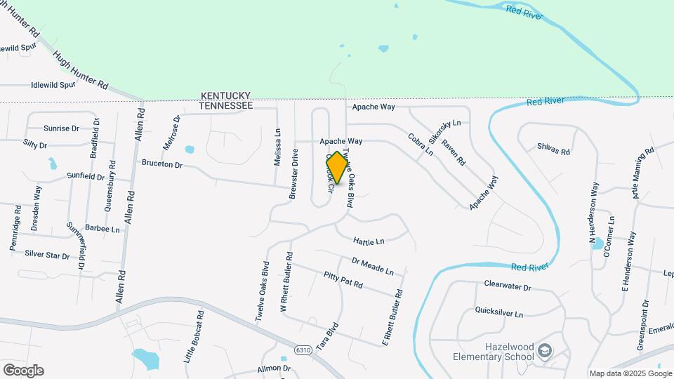 1153 Chinook Cir Map and Location Details