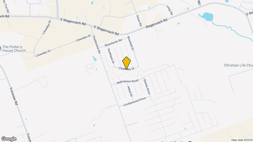 3216 Claymore St Map and Location Details