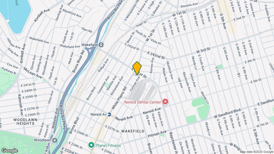 4641 Furman Ave Mapa y Detalles de la Ubicación